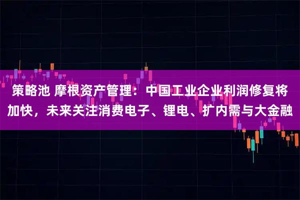 策略池 摩根资产管理：中国工业企业利润修复将加快，未来关注消费电子、锂电、扩内需与大金融